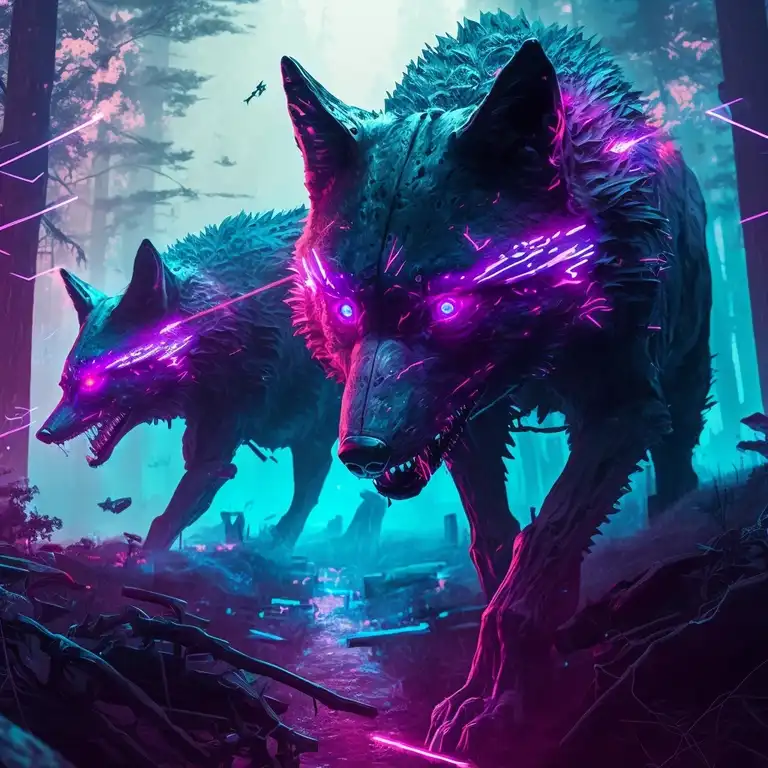 Consciousness of wolves